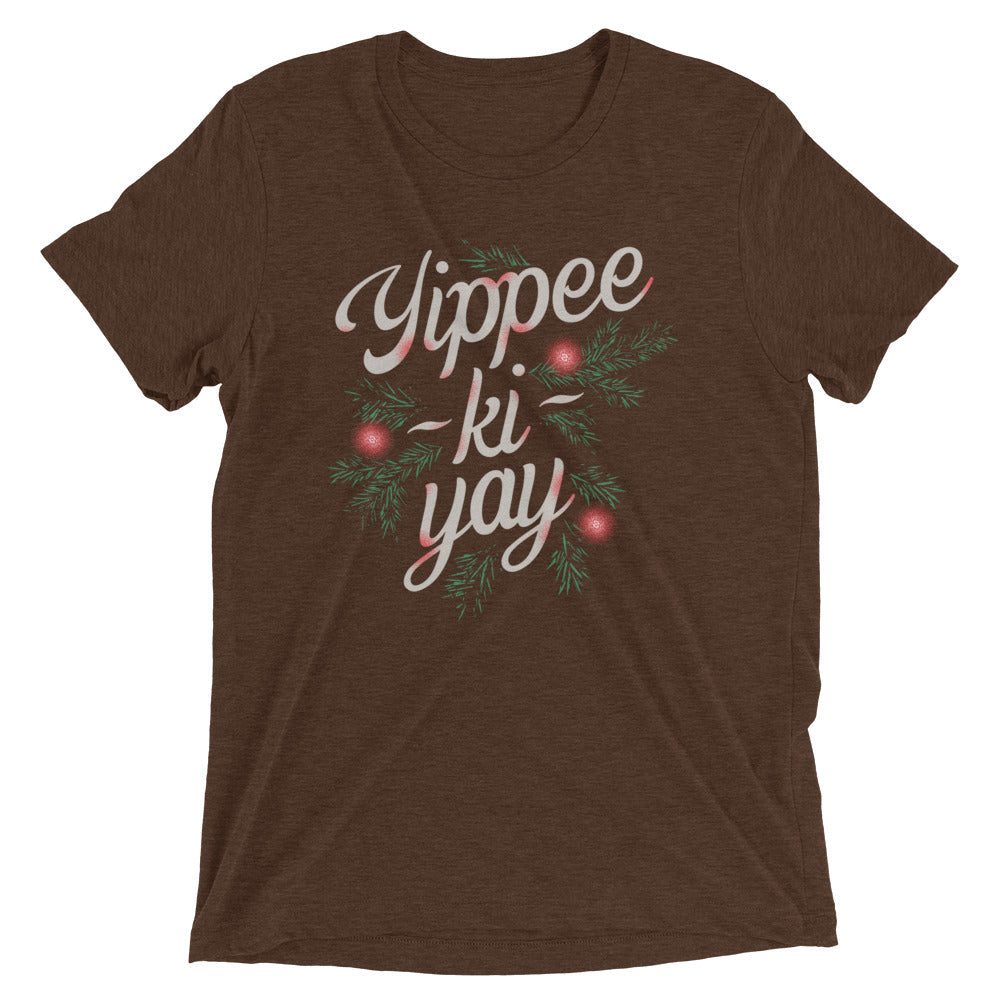 Yippee-Ki-Yay Men's Tri-Blend Tee