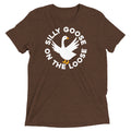 Silly Goose On The Loose Men's Tri-Blend Tee