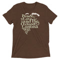 Peace, Love, And The Oxford Comma Men's Tri-Blend Tee