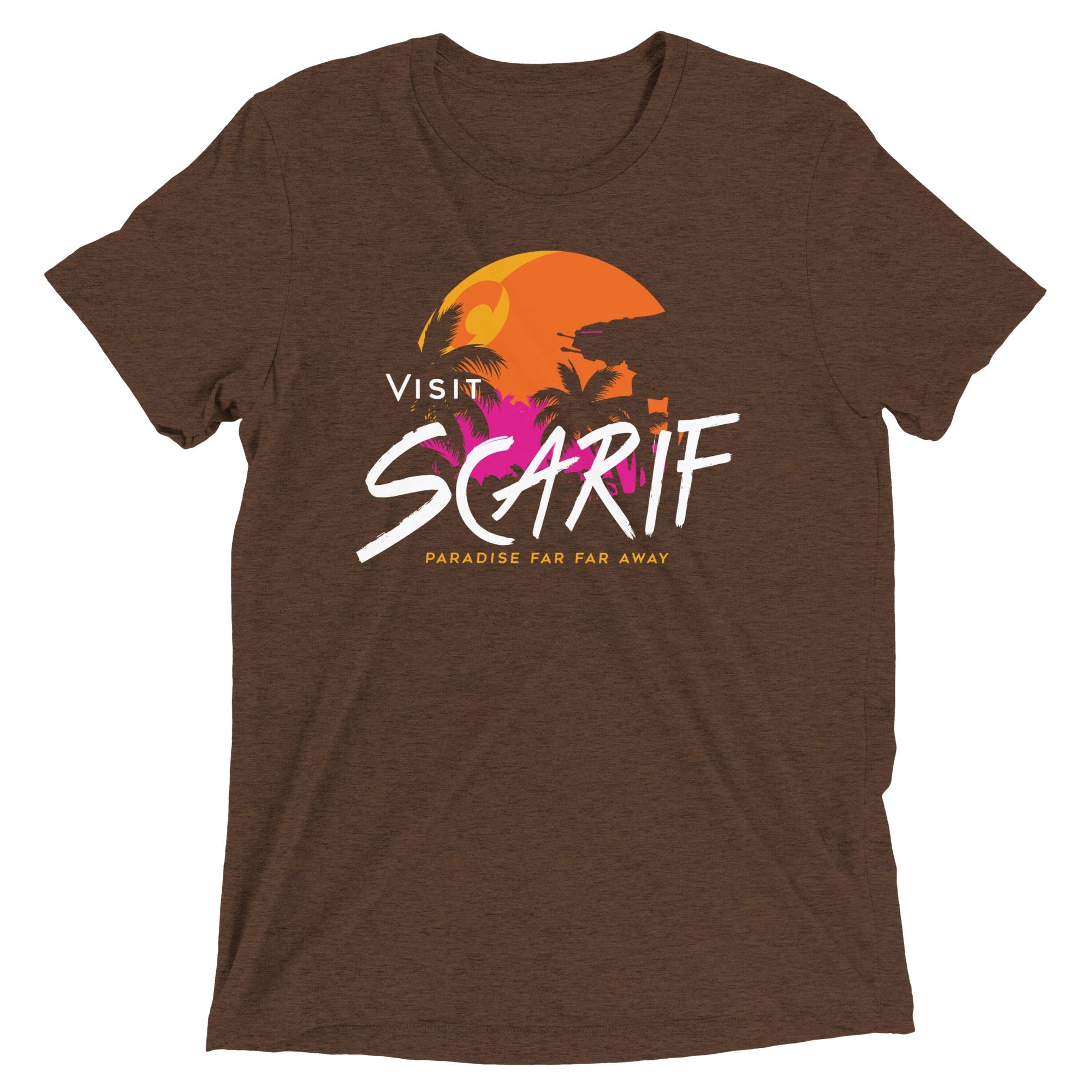 Visit Scarif Men's Tri-Blend Tee
