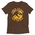 Check Yo'Self Before You Rex Yo'Self Men's Tri-Blend Tee