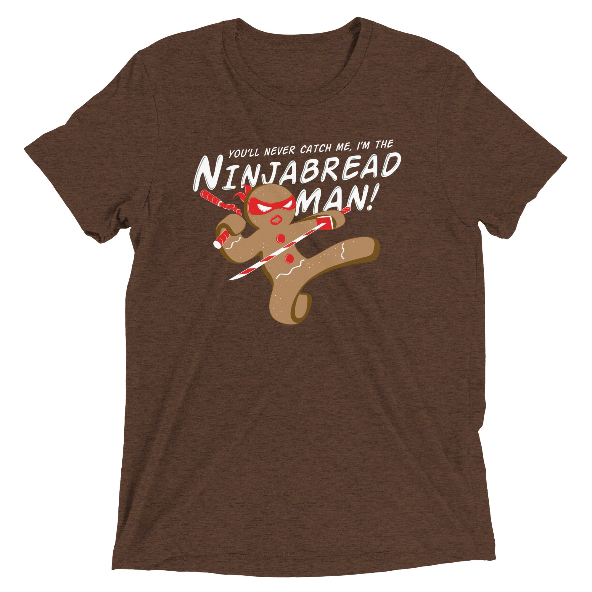 I'm The Ninjabread Man! Men's Tri-Blend Tee