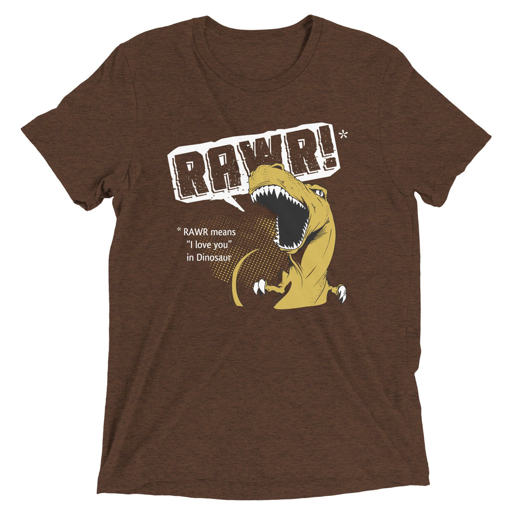 Rawr Means I Love You Men's Tri-Blend Tee