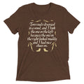 Two Roads Diverged Men's Tri-Blend Tee