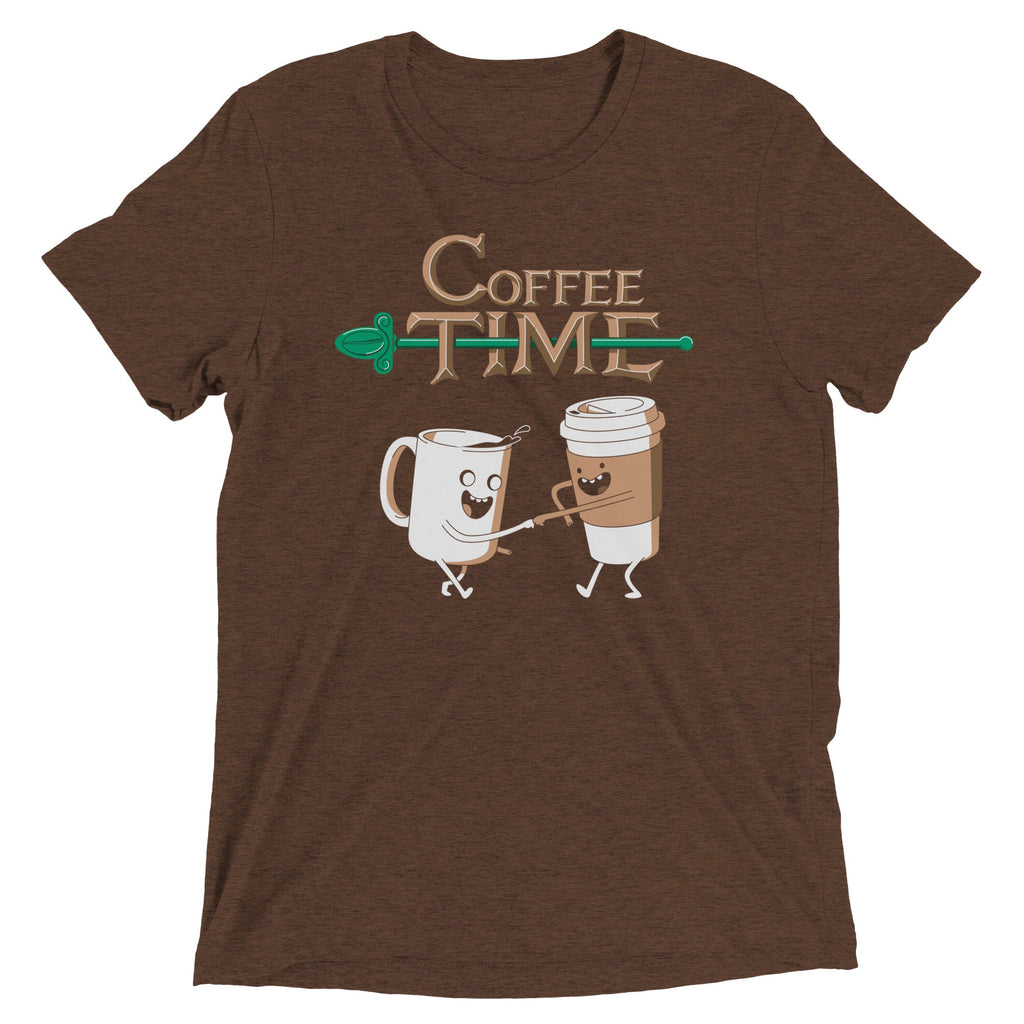Coffee Time Men's Tri-Blend Tee