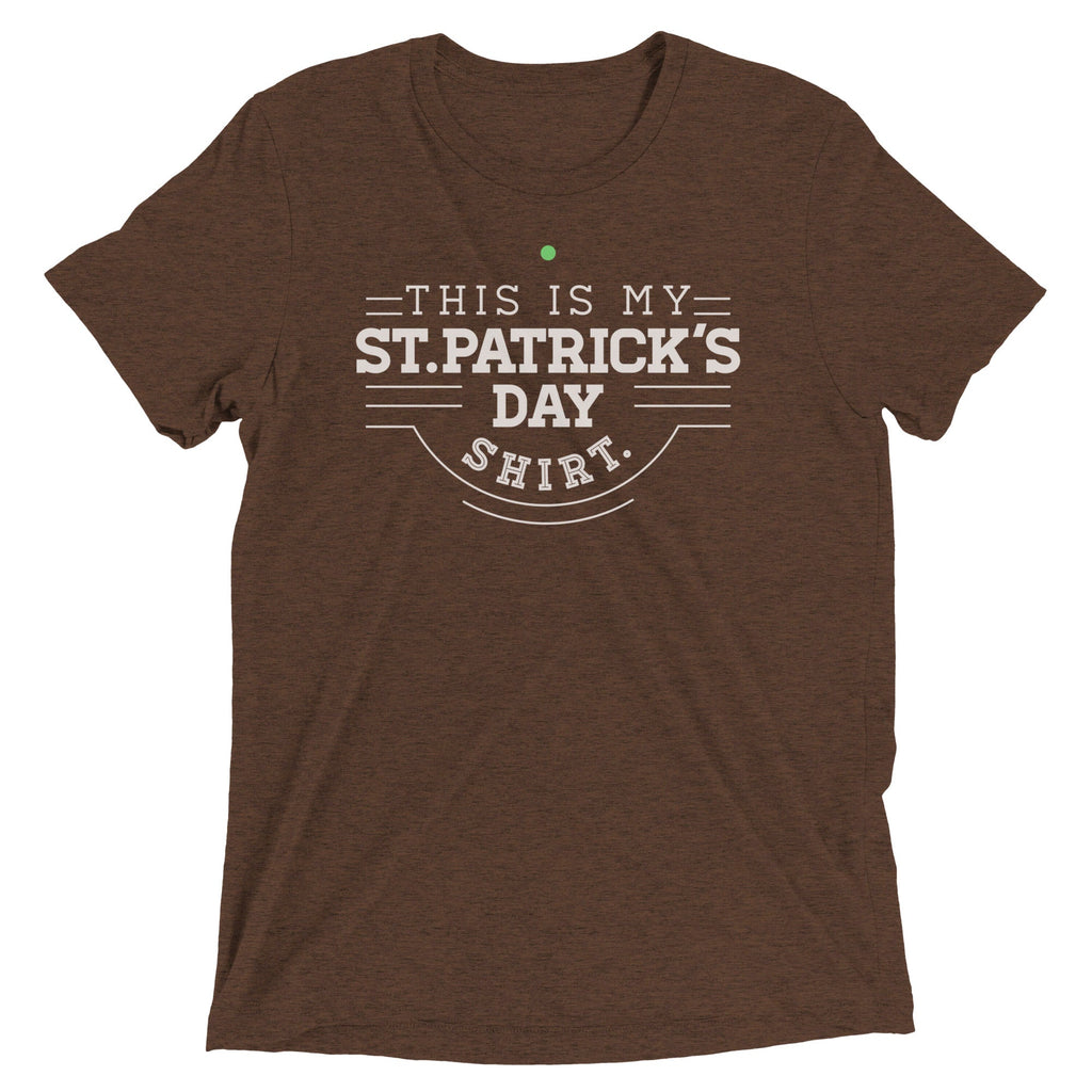 This Is My St. Patrick's Day Shirt Men's Tri-Blend Tee