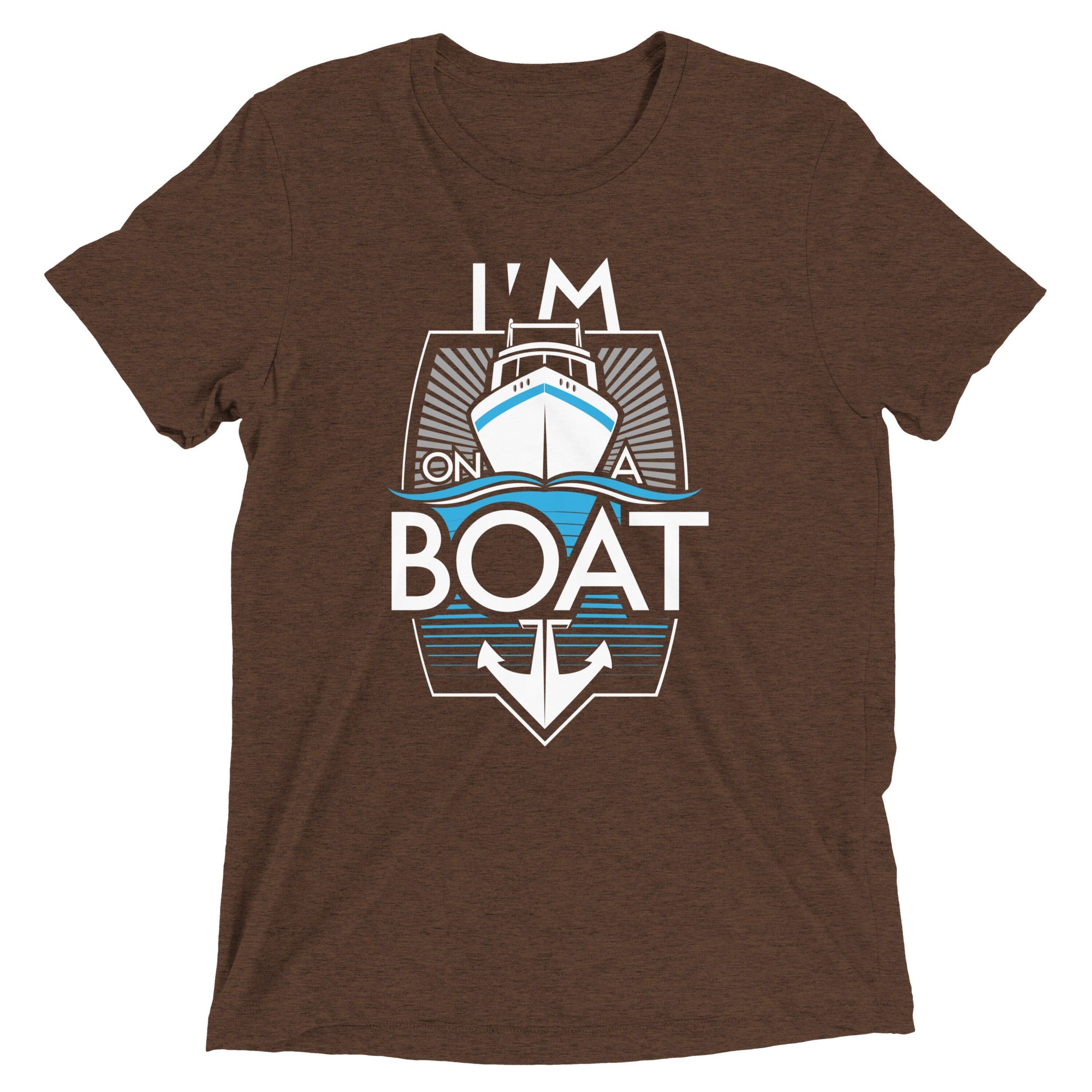 I'm On A Boat Men's Tri-Blend Tee