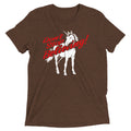 Don't Stop Believing Unicorn Men's Tri-Blend Tee
