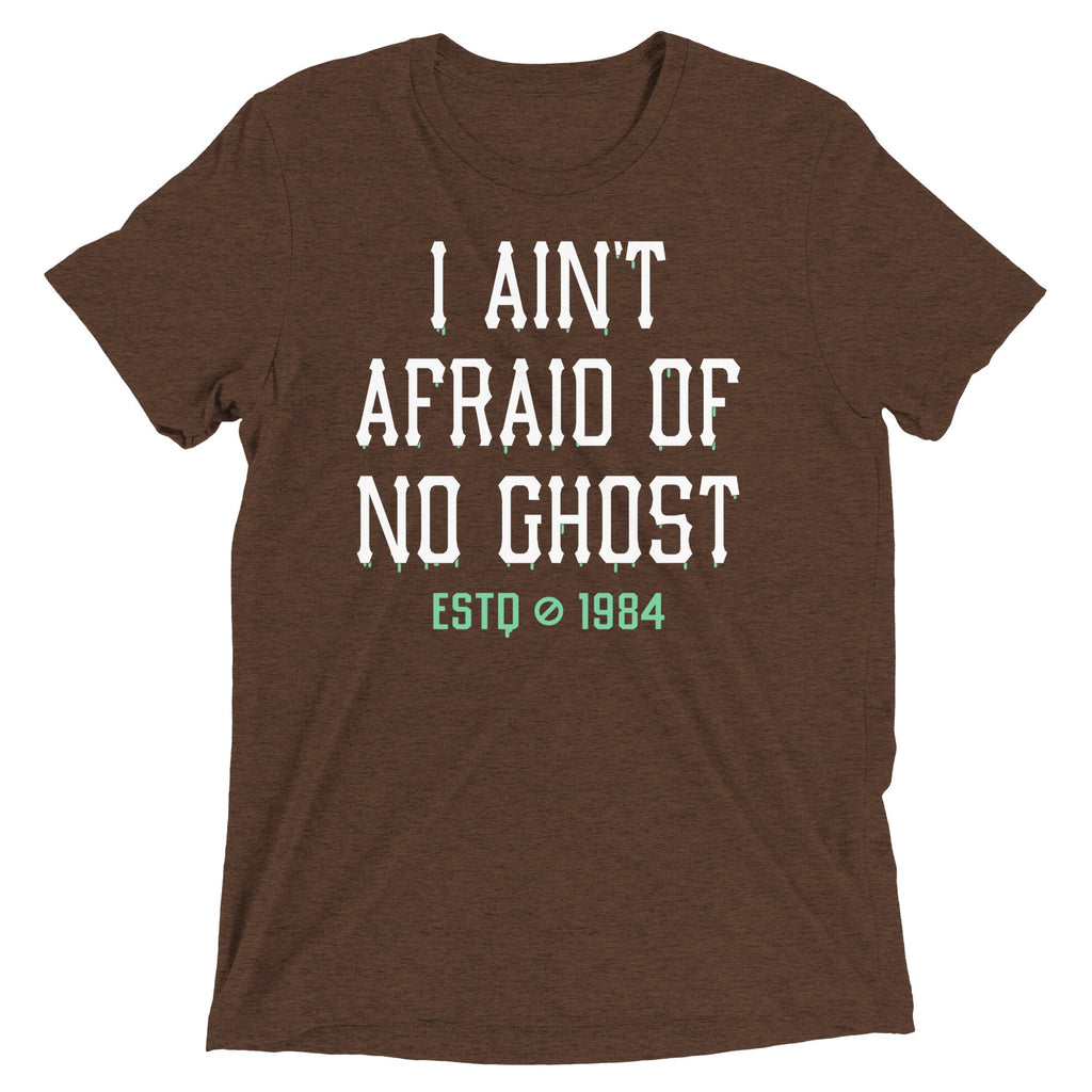 I Ain't Afraid Of No Ghost Men's Tri-Blend Tee