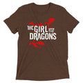 The Girl With The Dragons Men's Tri-Blend Tee