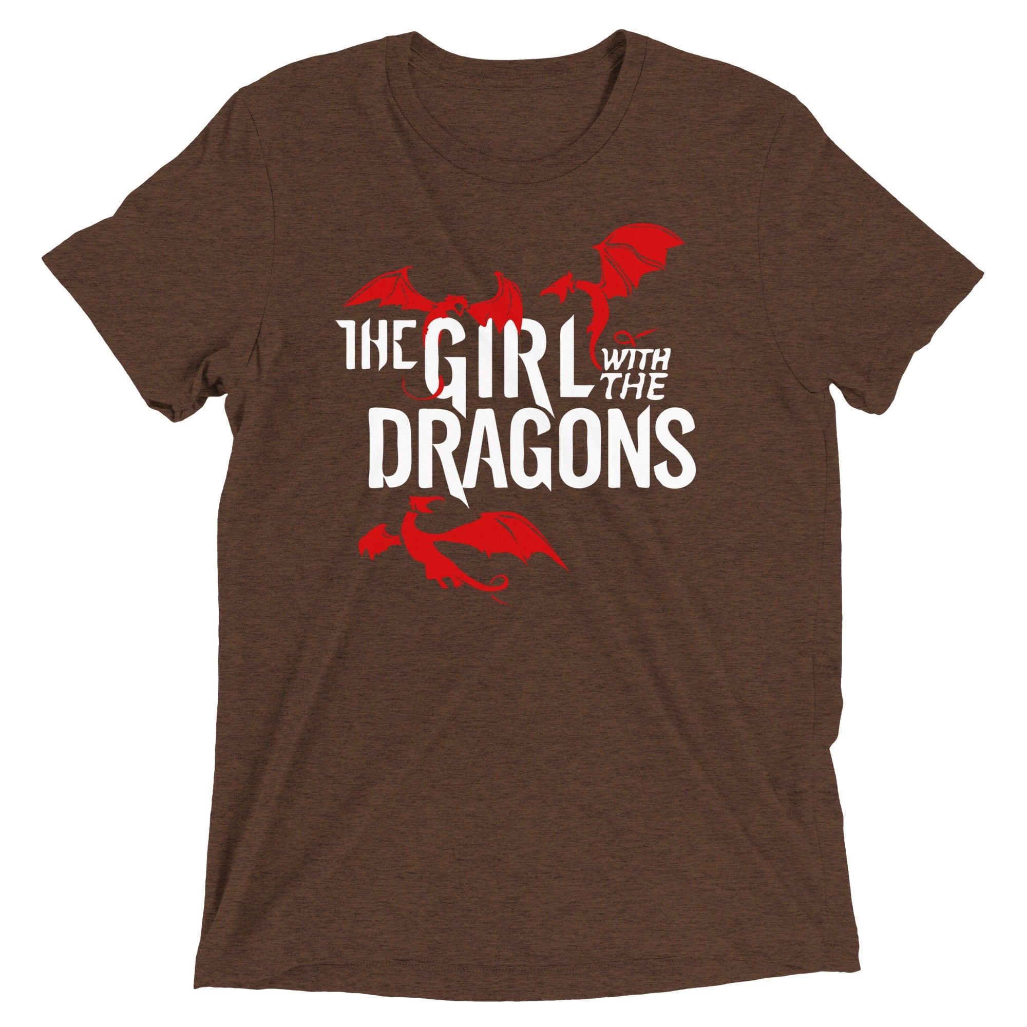 The Girl With The Dragons Men's Tri-Blend Tee