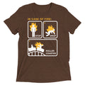 Stop Drop Roller Coaster Men's Tri-Blend Tee