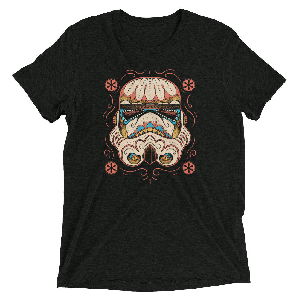 Sugar Skull Trooper Men's Tri-Blend Tee