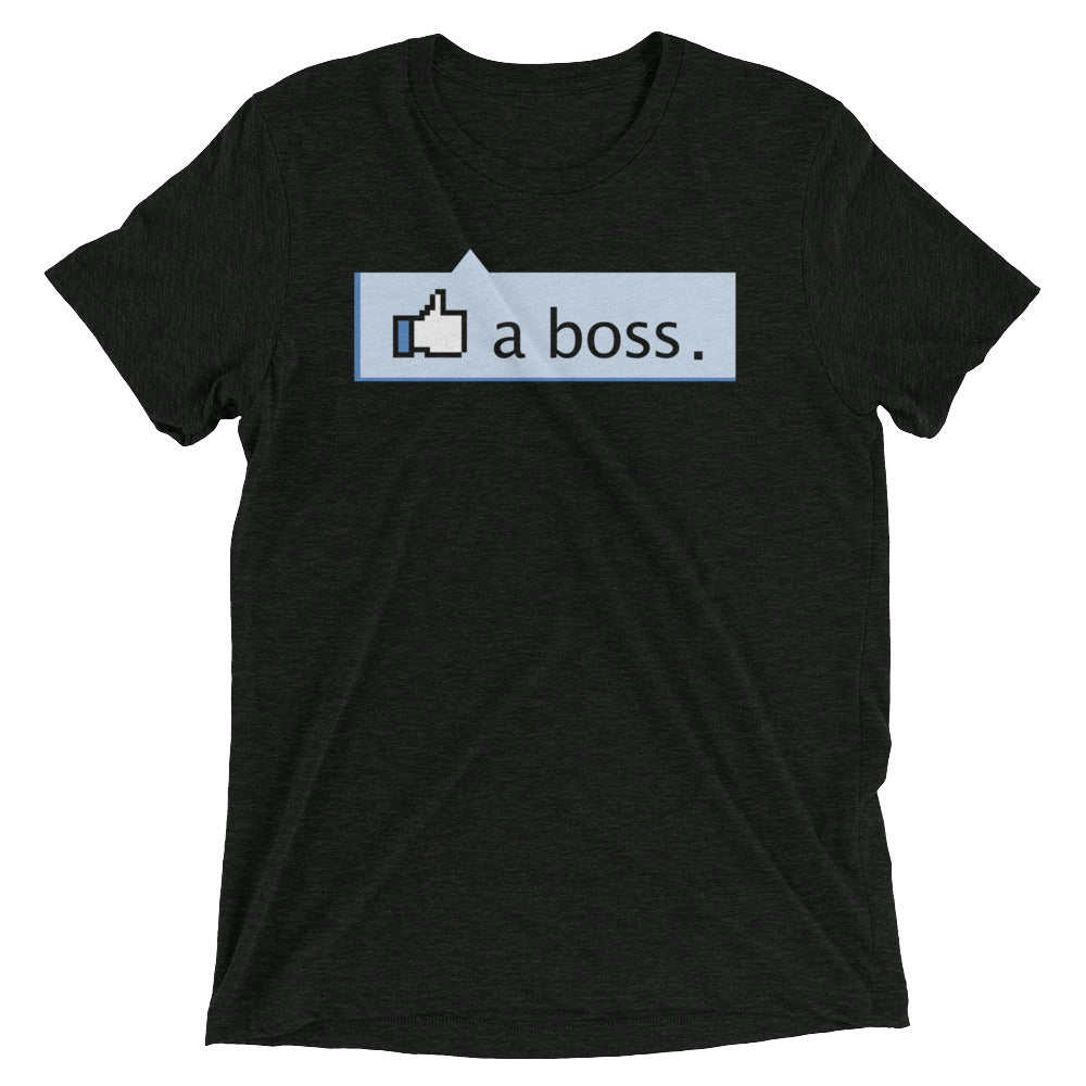 Like A Boss Thumbs Up Men's Tri-Blend Tee