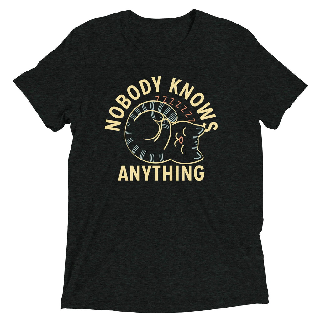 Nobody Knows Anything Men's Tri-Blend Tee
