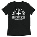 Amity Island Beach Rescue Men's Tri-Blend Tee