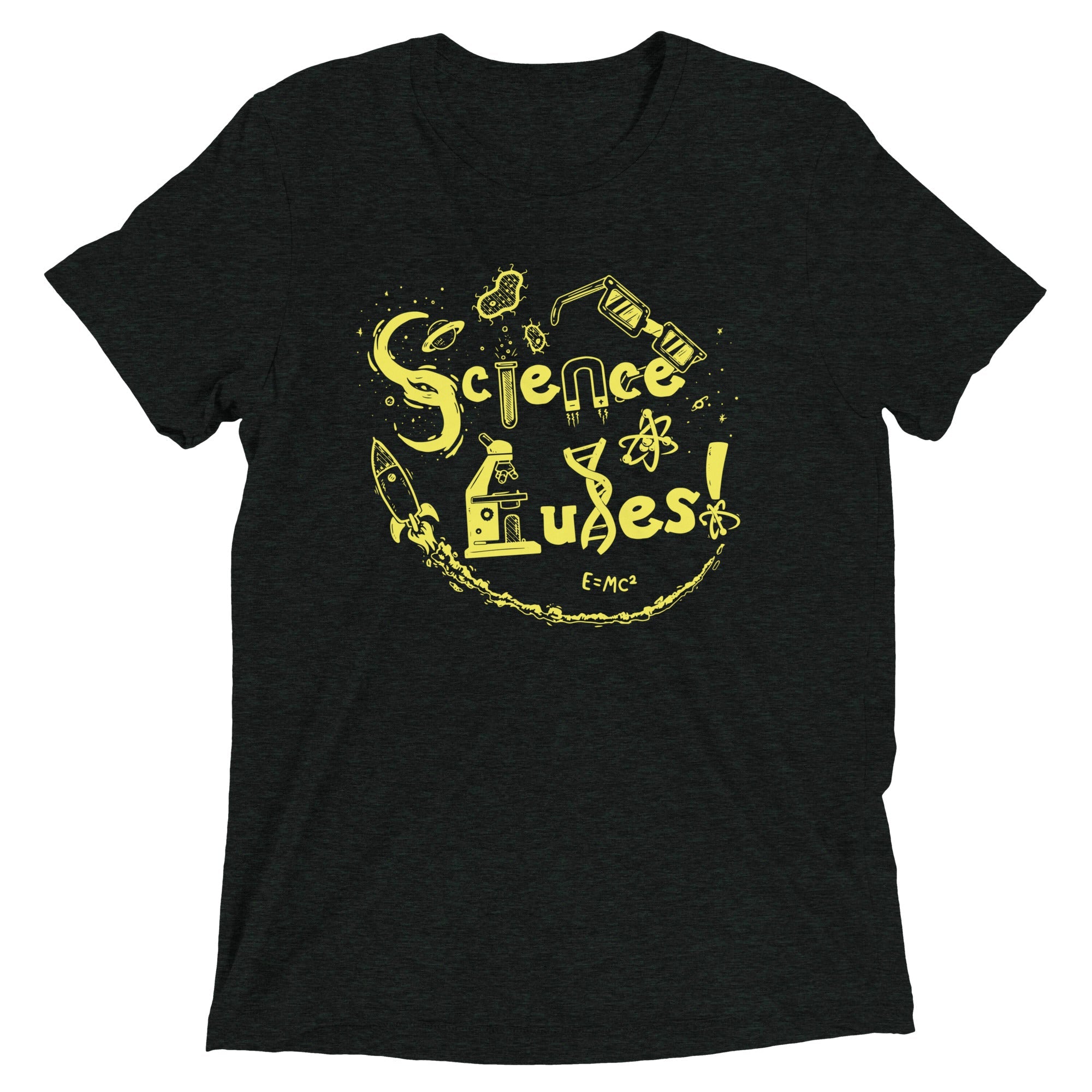 Science Rules! Men's Tri-Blend Tee