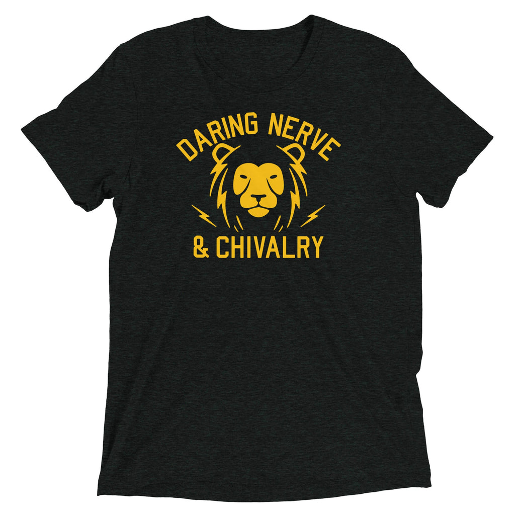 Daring, Nerve, And Chivalry Men's Tri-Blend Tee