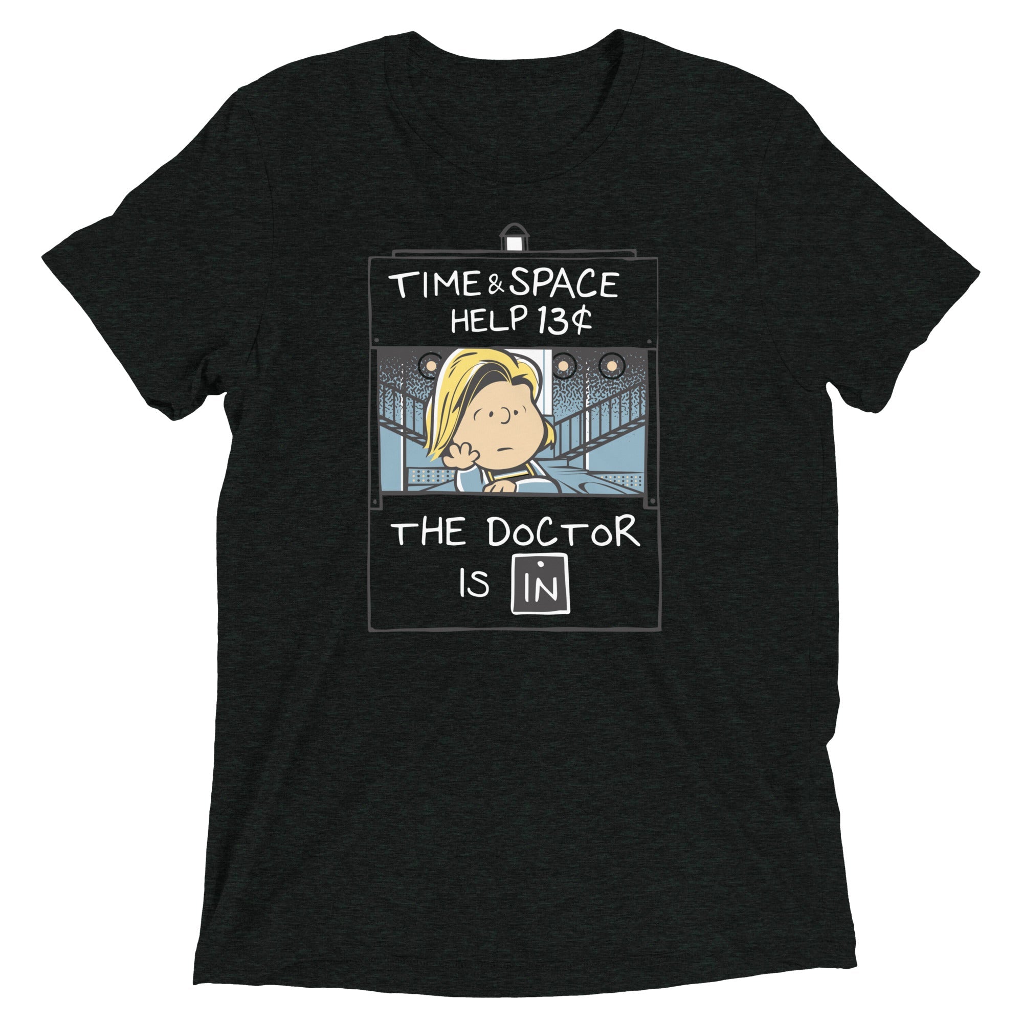 13th Doctor Is In Men's Tri-Blend Tee