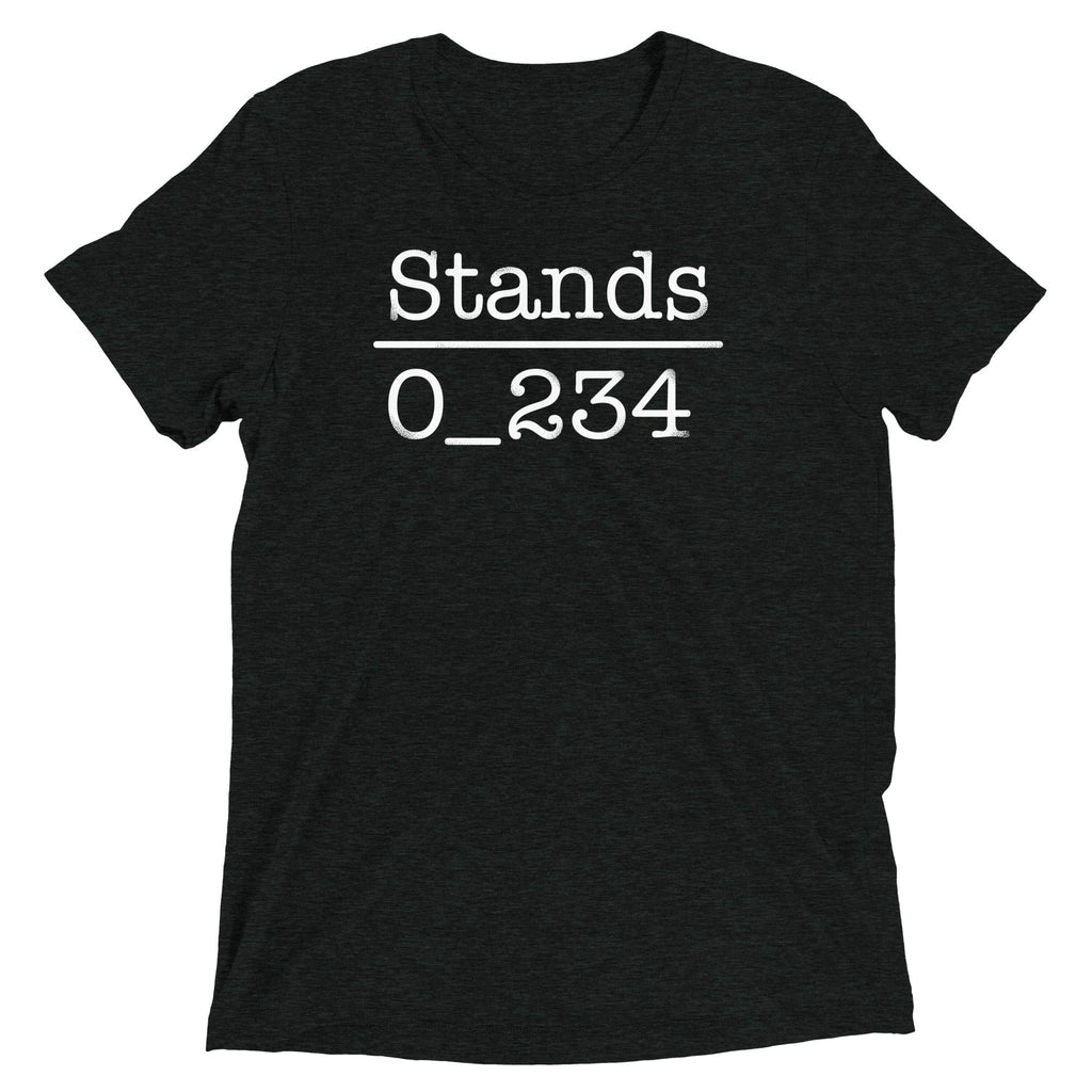 No 1 Under Stands Men's Tri-Blend Tee