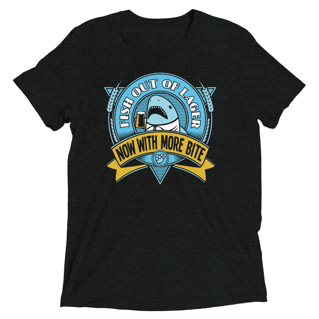 Fish Out Of Lager Men's Tri-Blend Tee