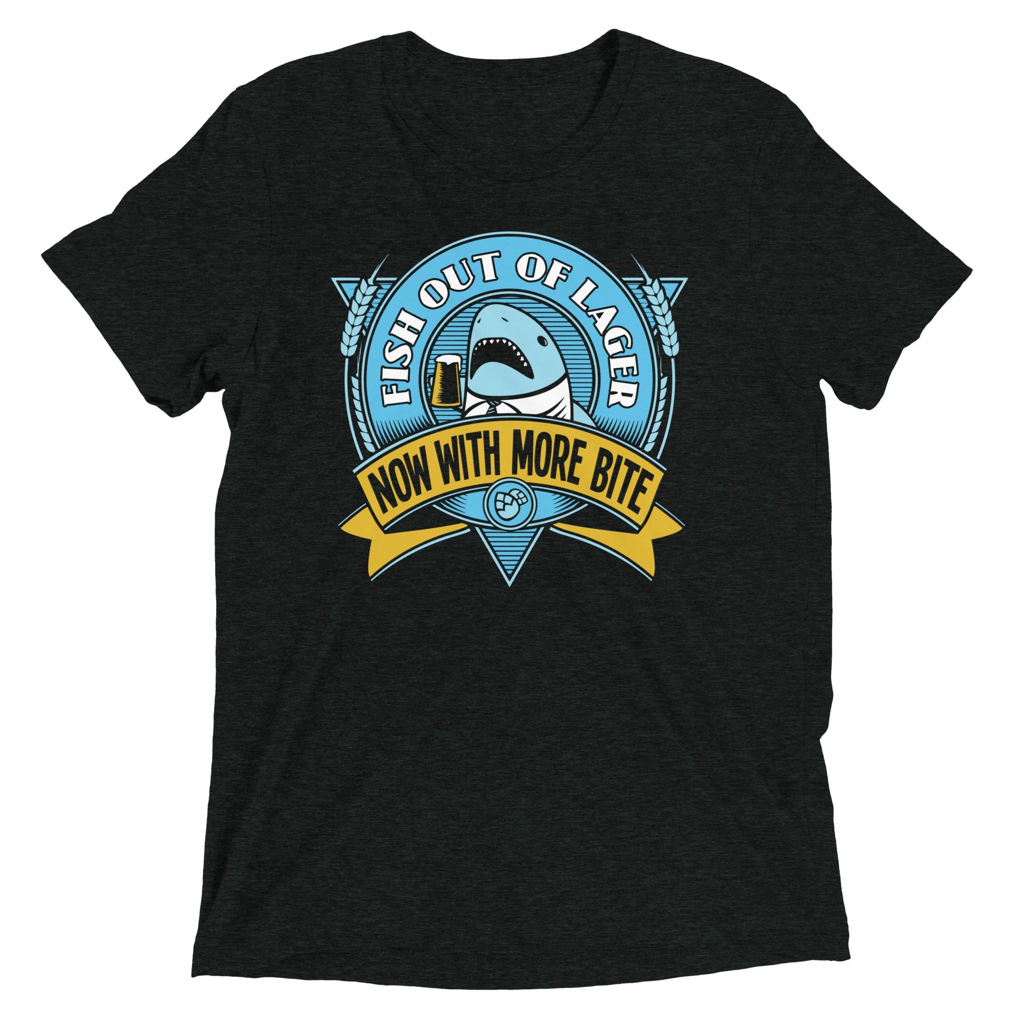 Fish Out Of Lager Men's Tri-Blend Tee