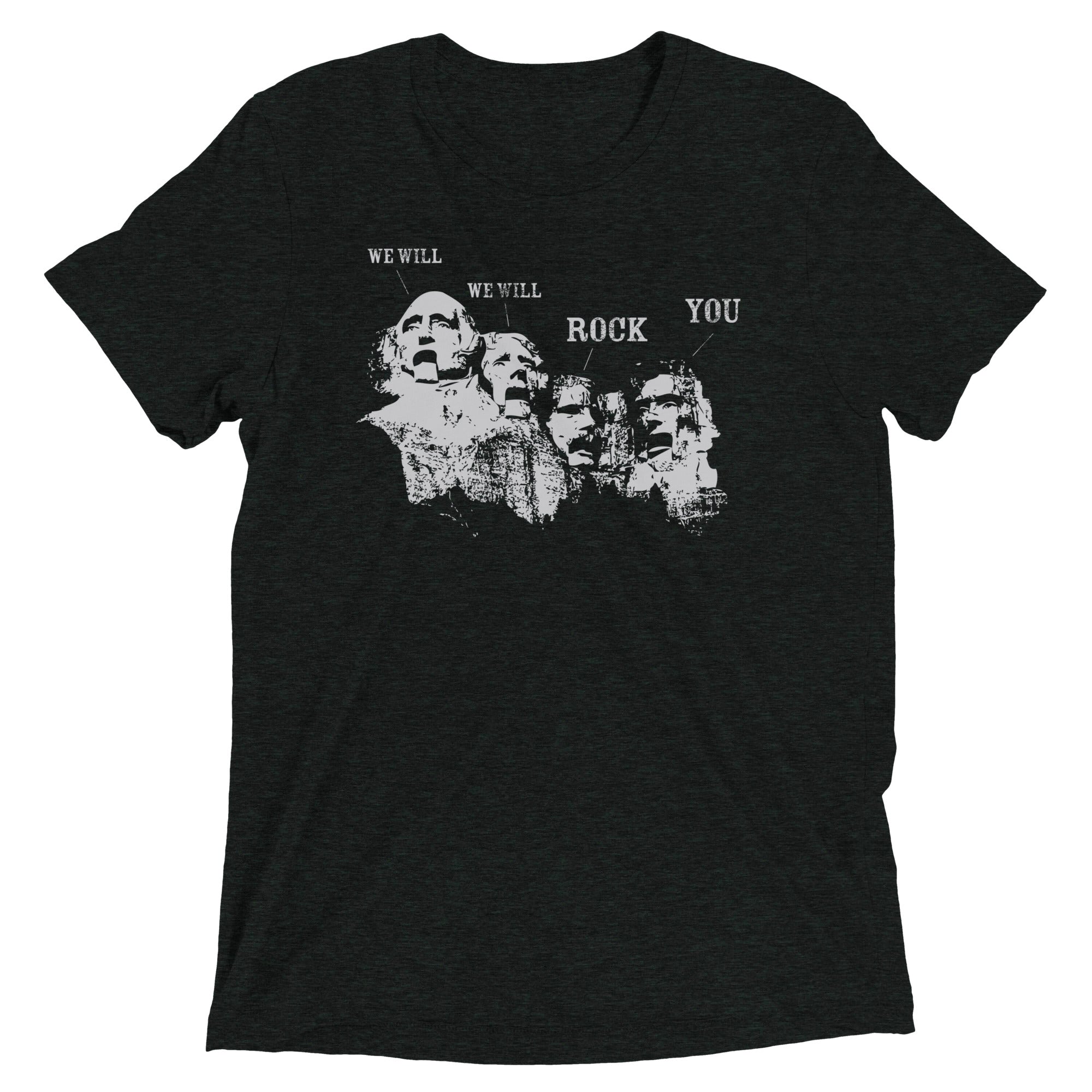 We Will Rock You Men's Tri-Blend Tee