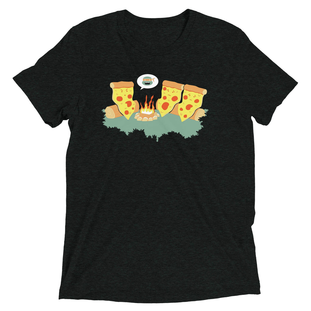 Pizza Campfire Story Men's Tri-Blend Tee