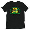 It's Bobsled Time Men's Tri-Blend Tee