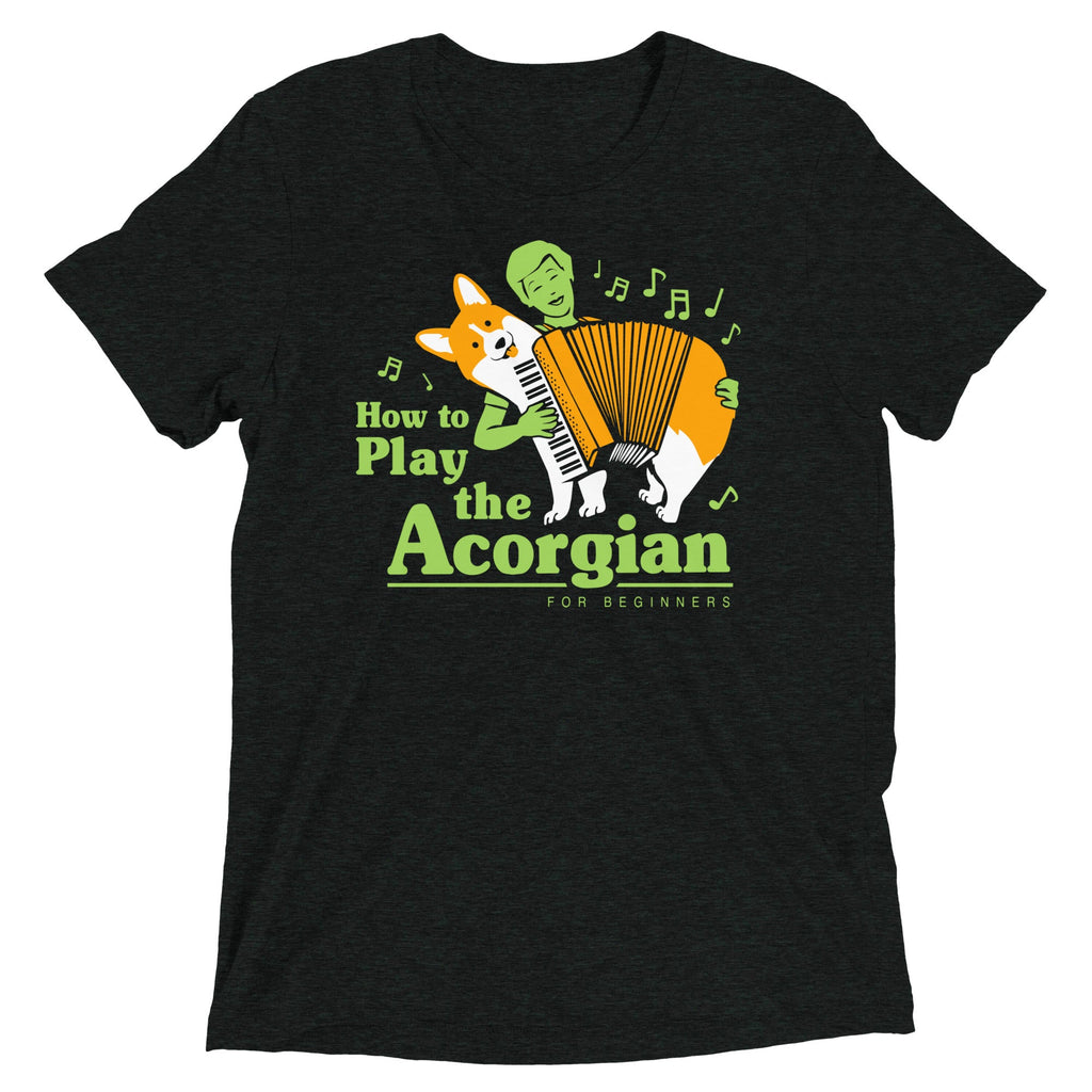 How To Play The Acorgian Men's Tri-Blend Tee