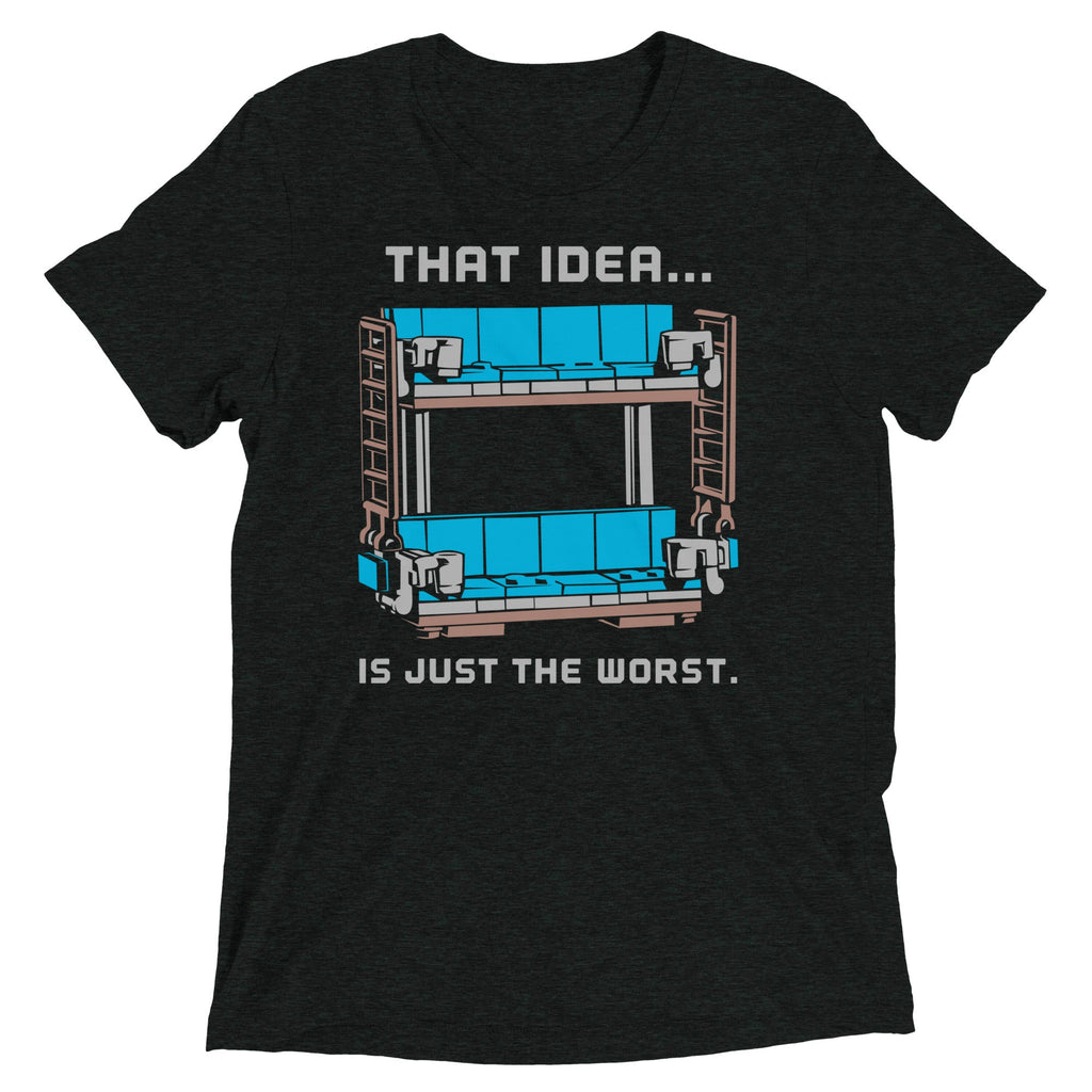 Double Decker Couch Men's Tri-Blend Tee