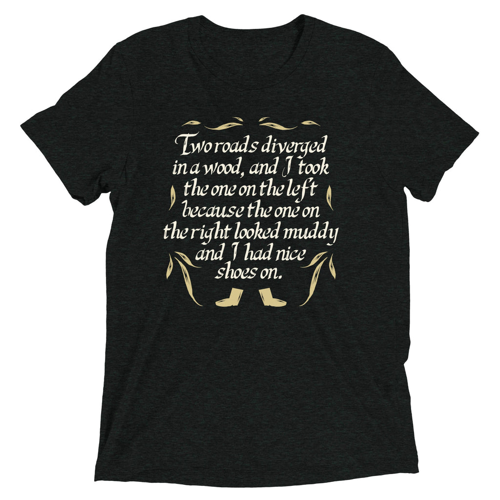 Two Roads Diverged Men's Tri-Blend Tee