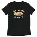 Flat Pluto Society Men's Tri-Blend Tee