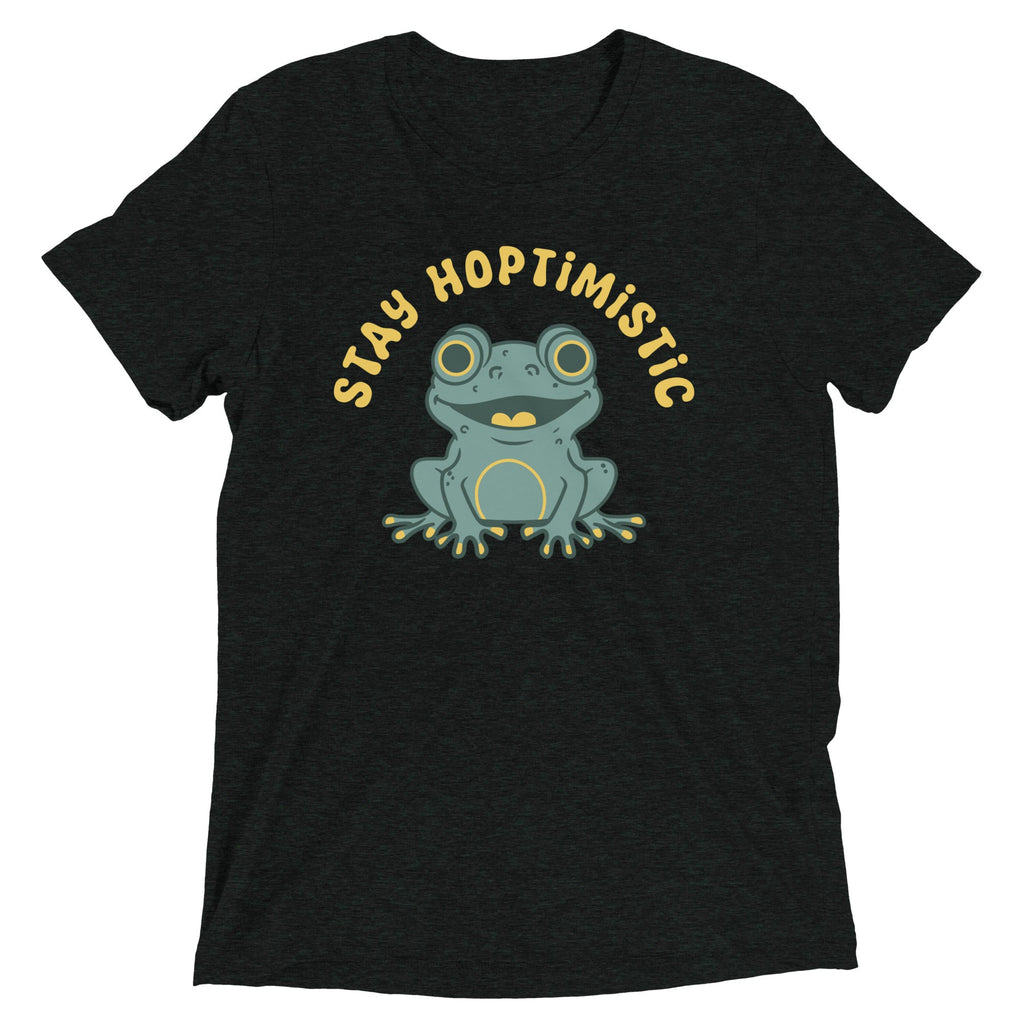 Stay Hoptimistic Men's Tri-Blend Tee