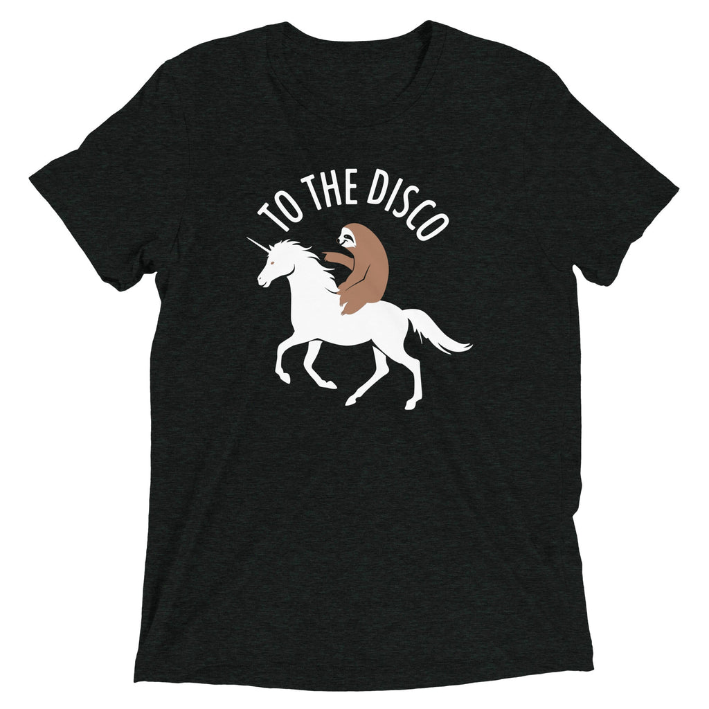 To The Disco Men's Tri-Blend Tee