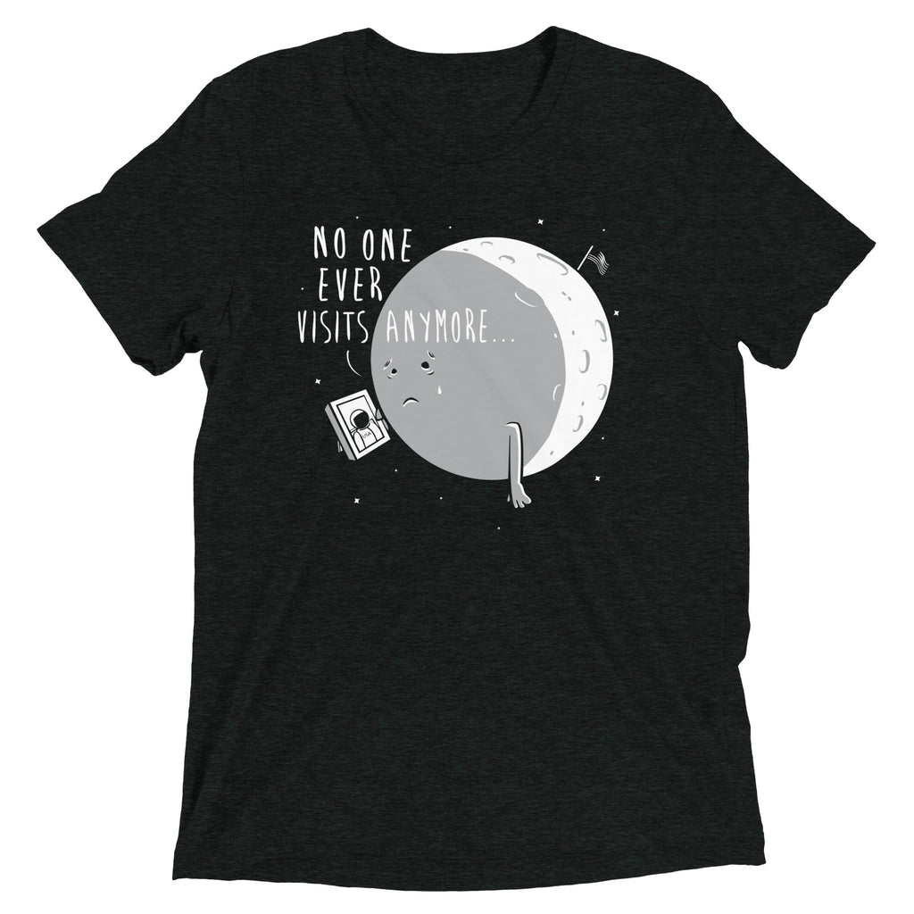 No One Ever Visits Anymore Men's Tri-Blend Tee