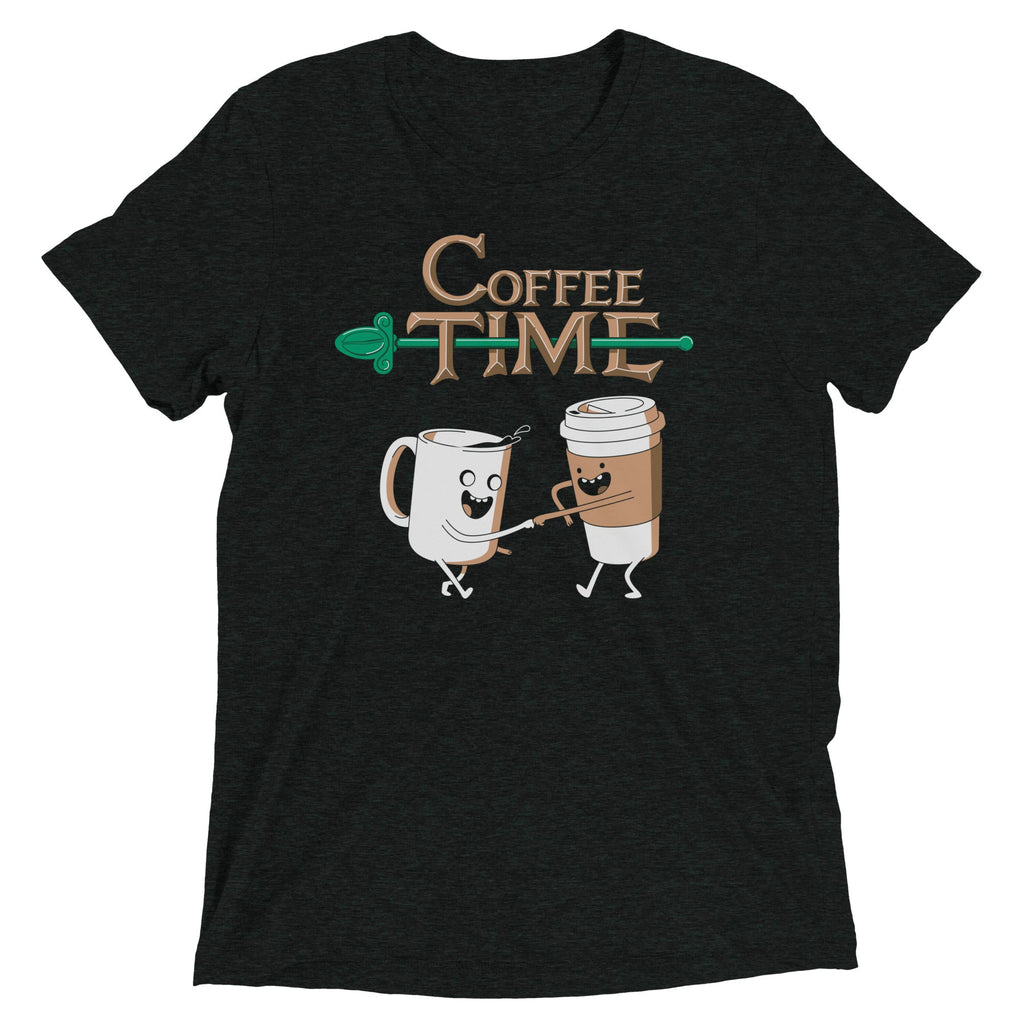 Coffee Time Men's Tri-Blend Tee