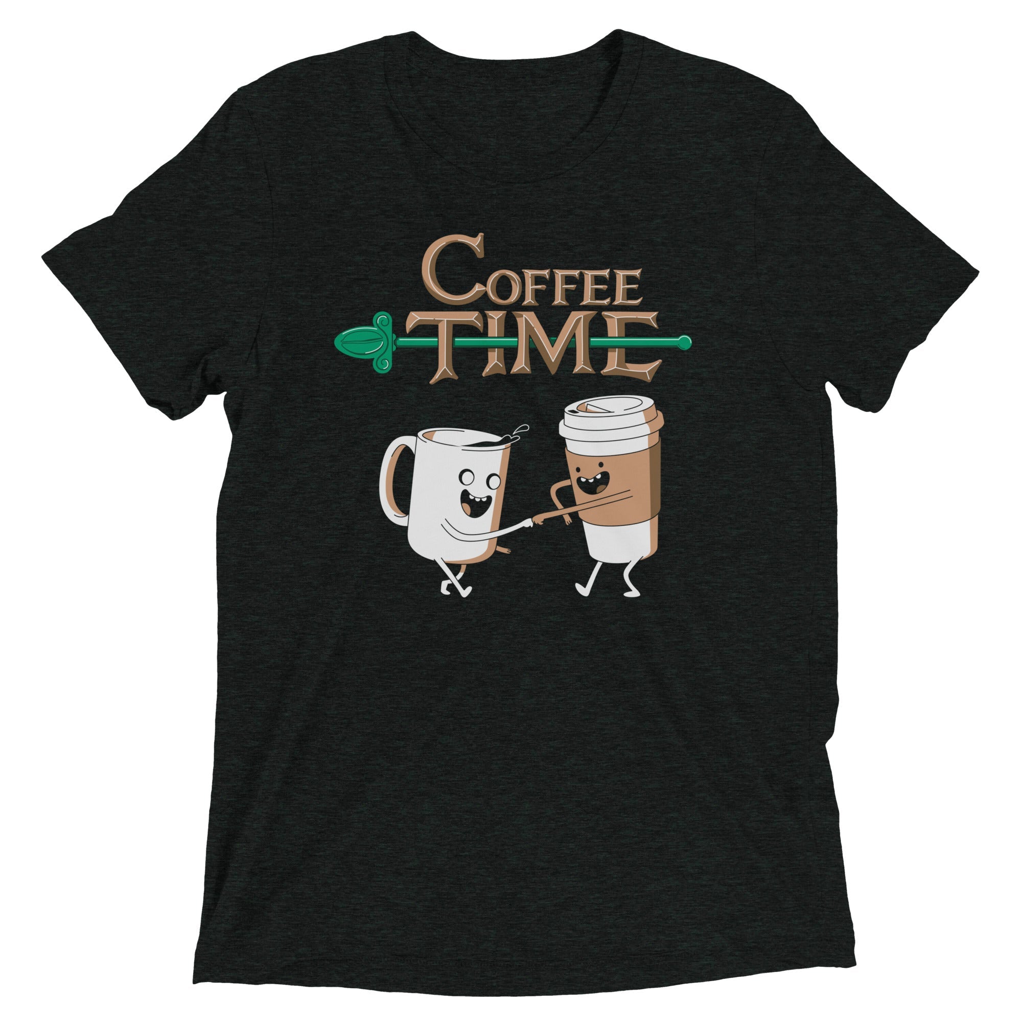 Coffee Time Men's Tri-Blend Tee