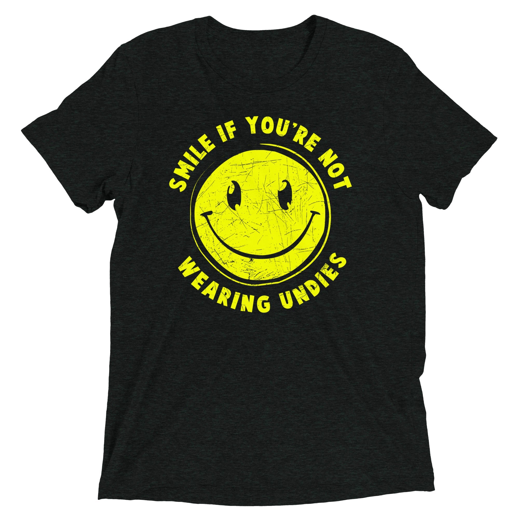 Smile For No Undies Men's Tri-Blend Tee