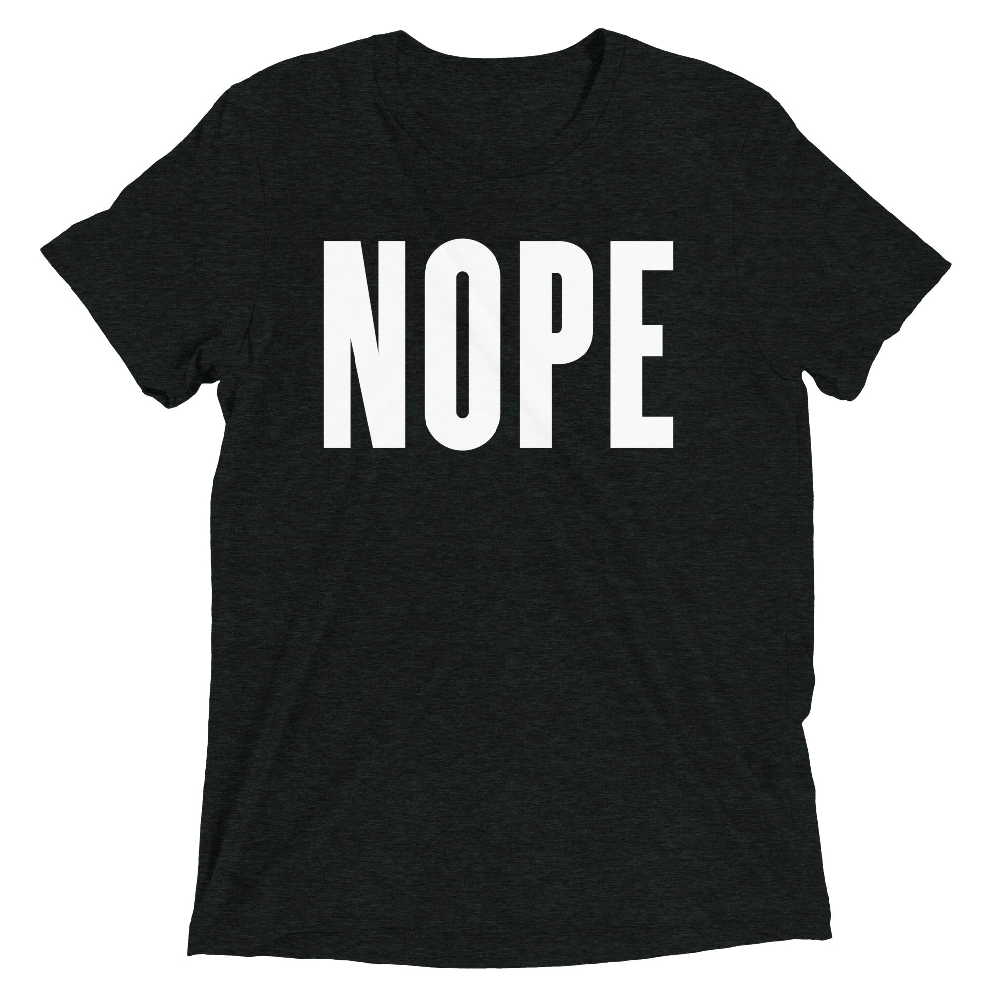 Nope Men's Tri-Blend Tee