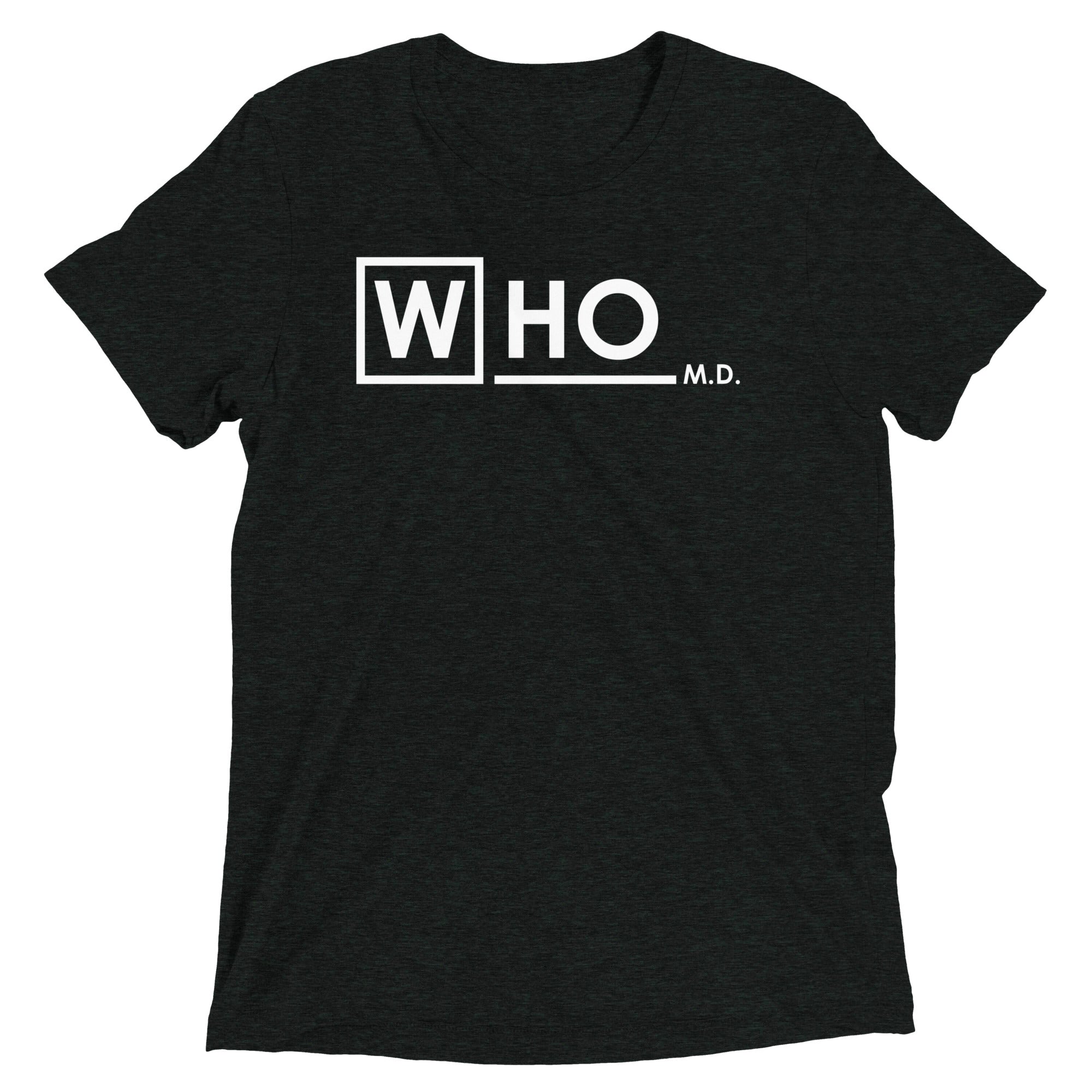 Who MD Men's Tri-Blend Tee