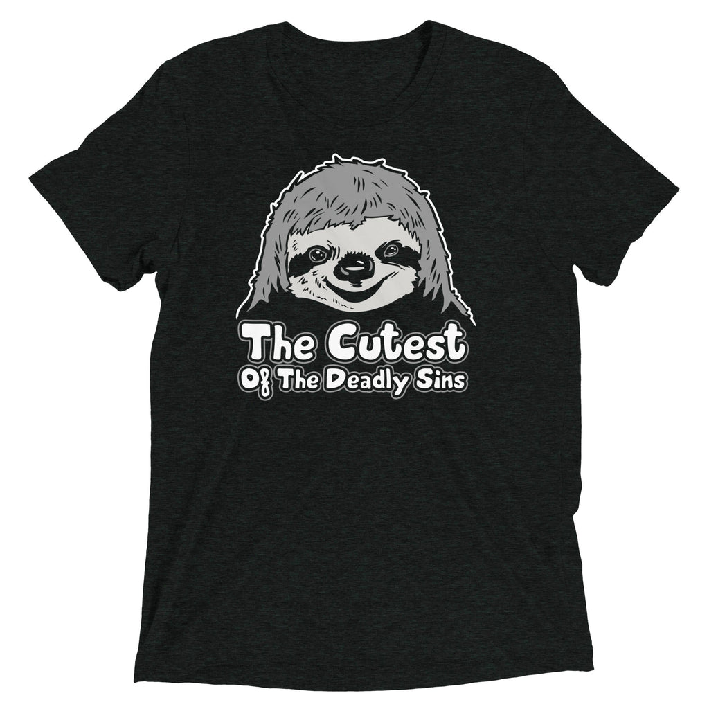 Sloth, The Cutest Of The Deadly Sins Men's Tri-Blend Tee
