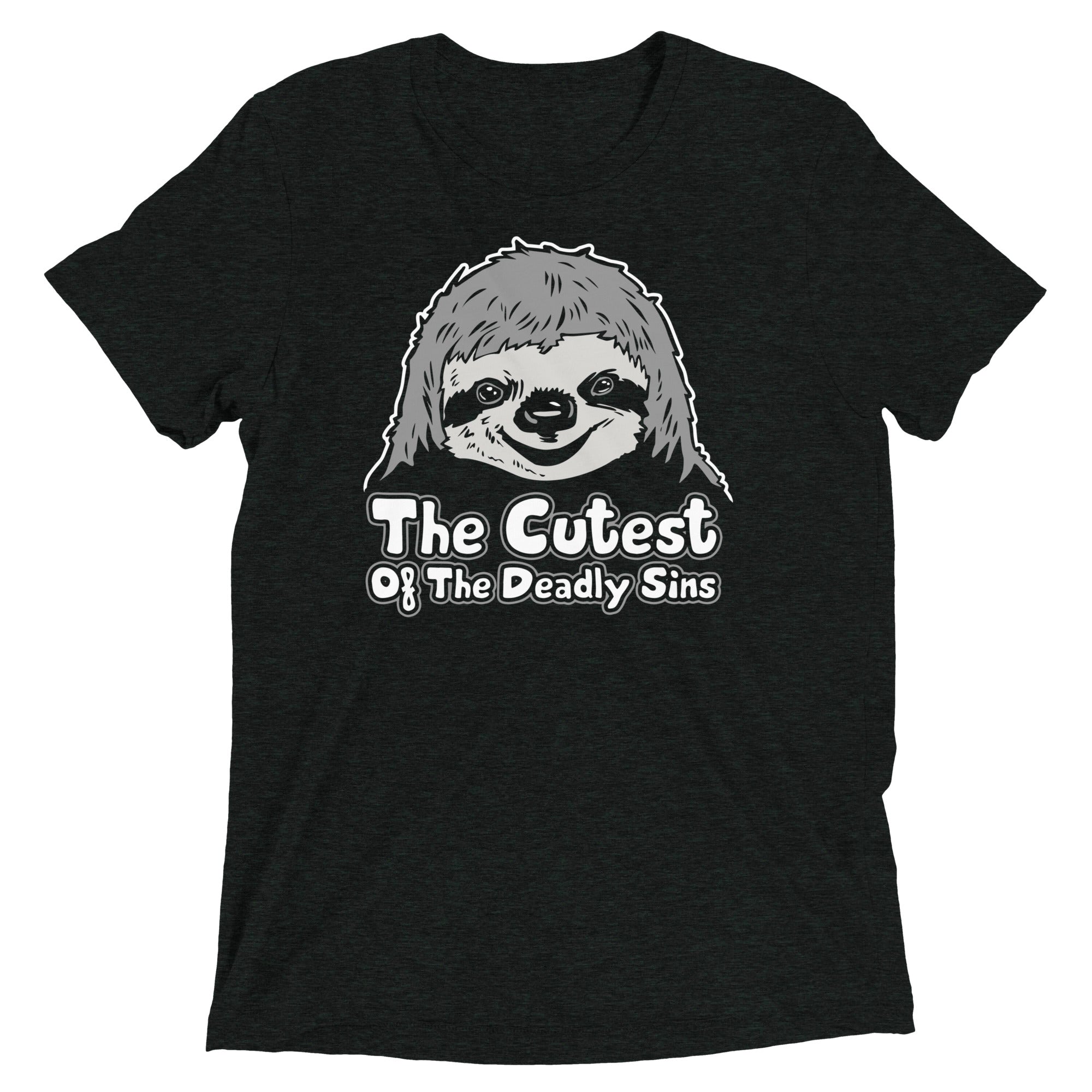 Sloth, The Cutest Of The Deadly Sins Men's Tri-Blend Tee