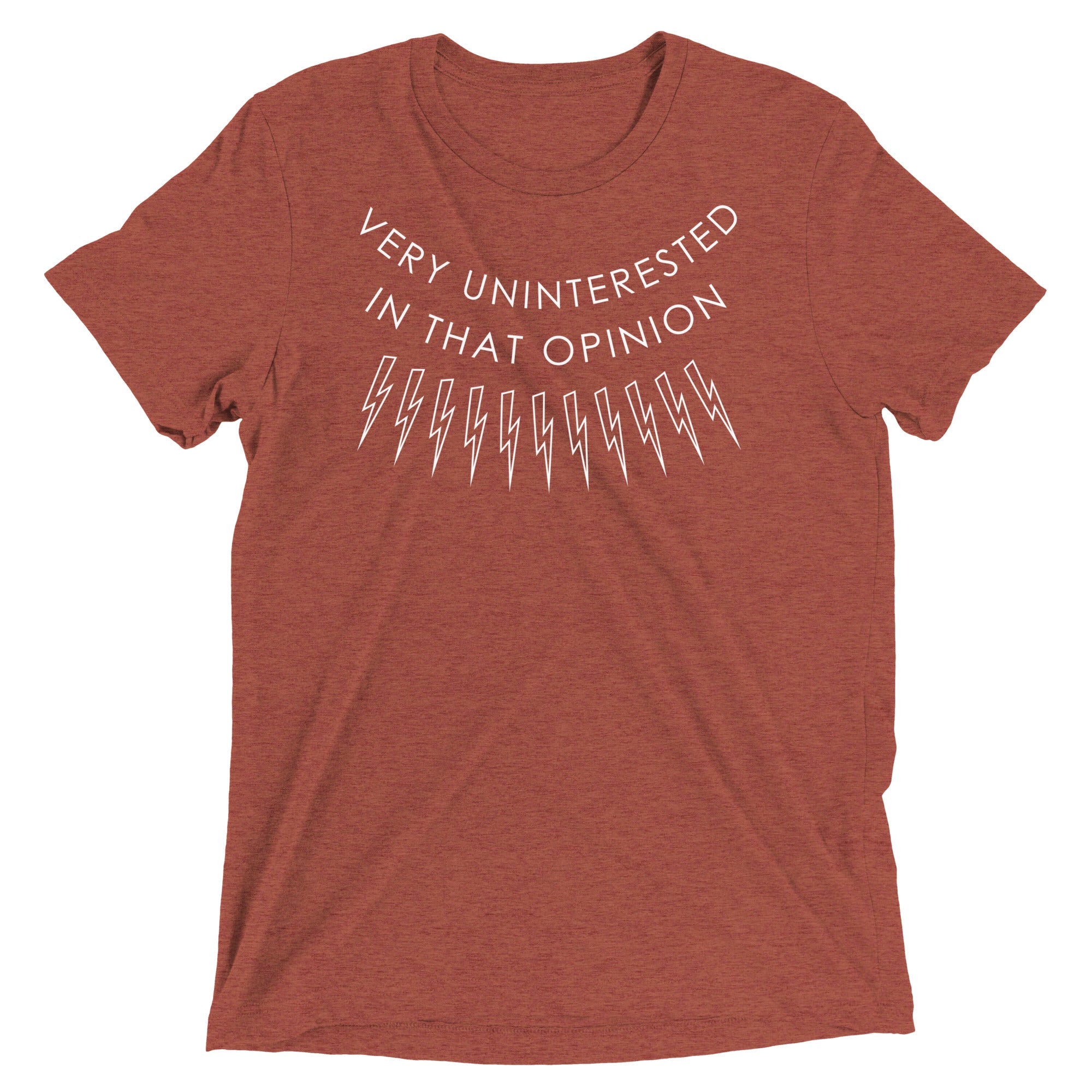 Very Uninterested In That Opinion Men's Tri-Blend Tee