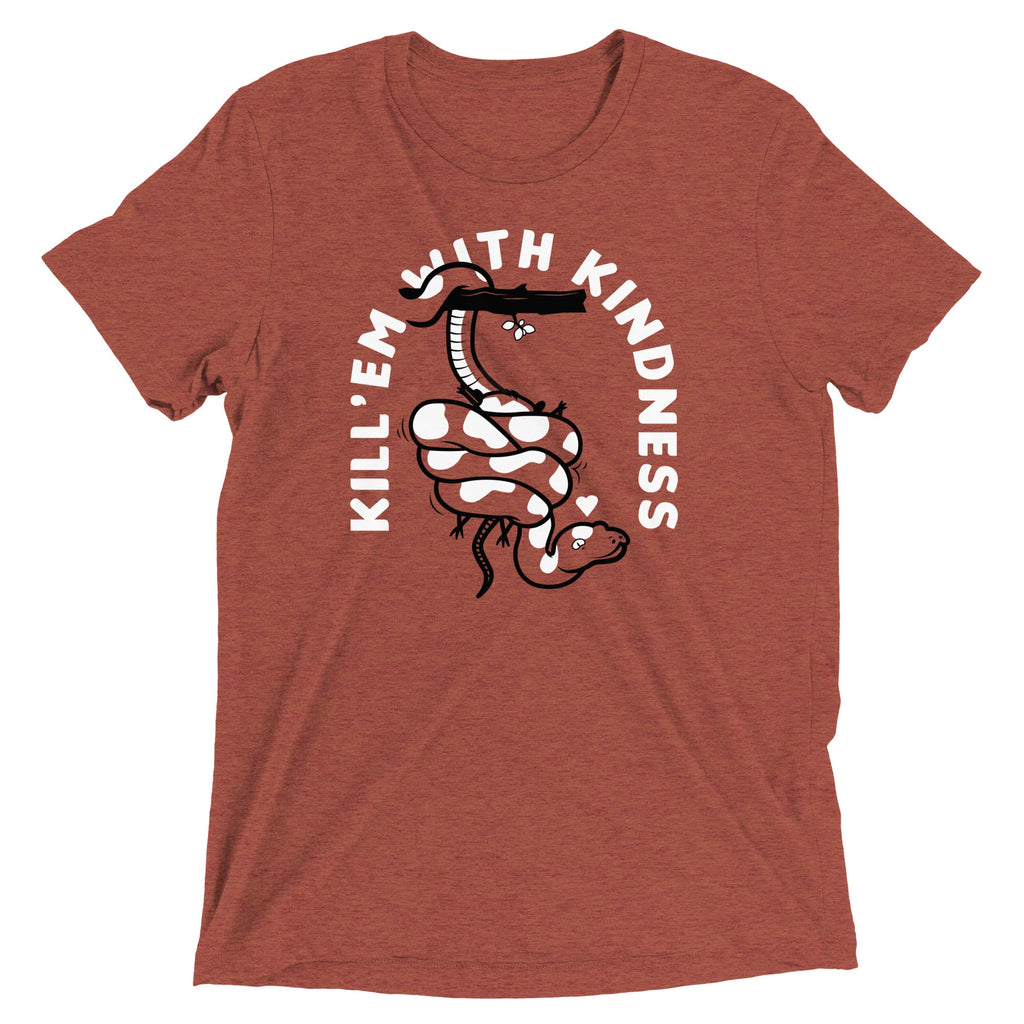 Kill 'em With Kindness Men's Tri-Blend Tee
