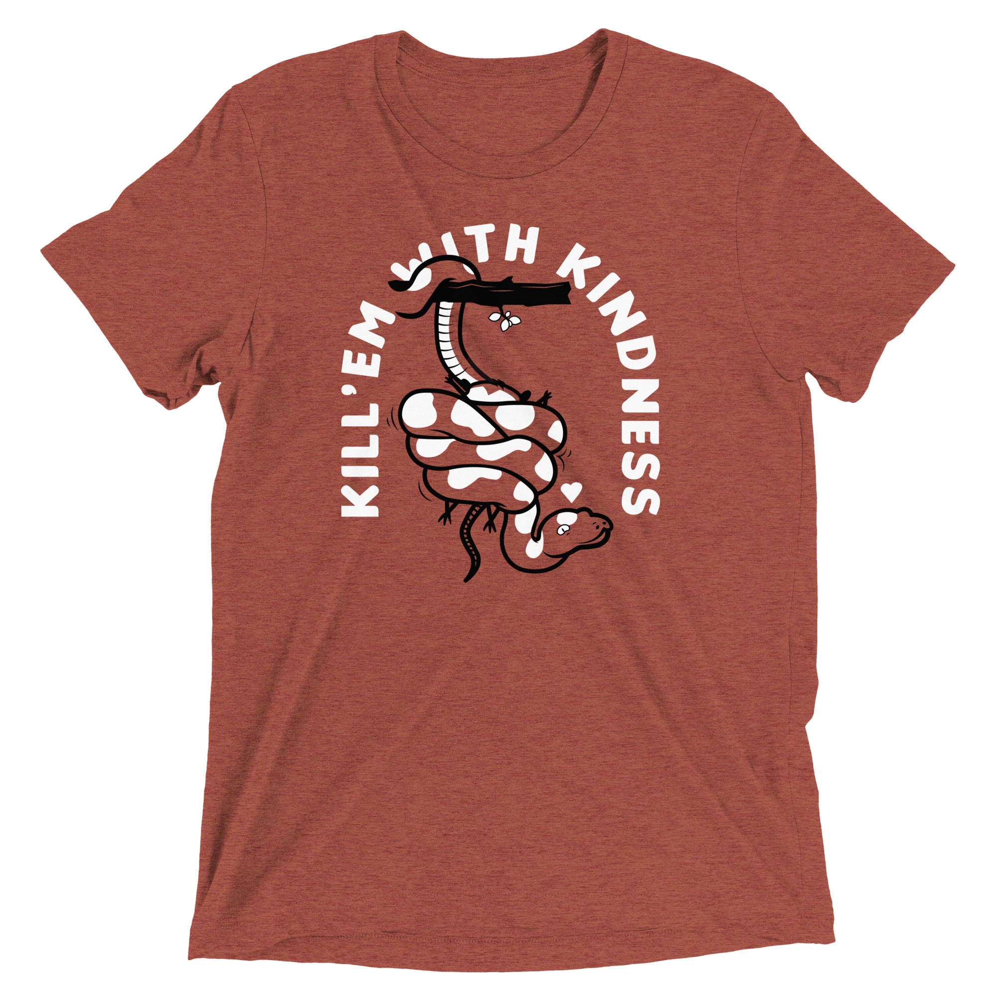 Kill 'em With Kindness Men's Tri-Blend Tee