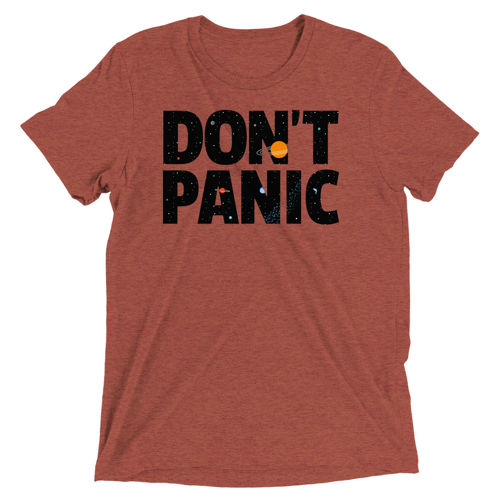 Don't Panic Men's Tri-Blend Tee