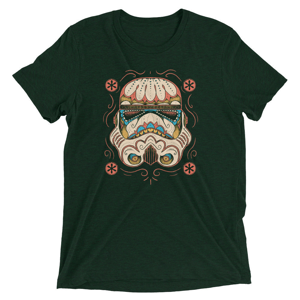 Sugar Skull Trooper Men's Tri-Blend Tee