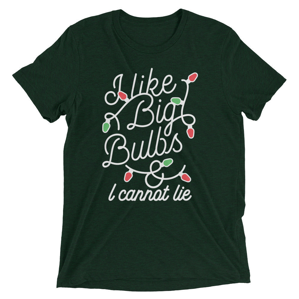 I Like Big Bulbs & I Cannot Lie Men's Tri-Blend Tee