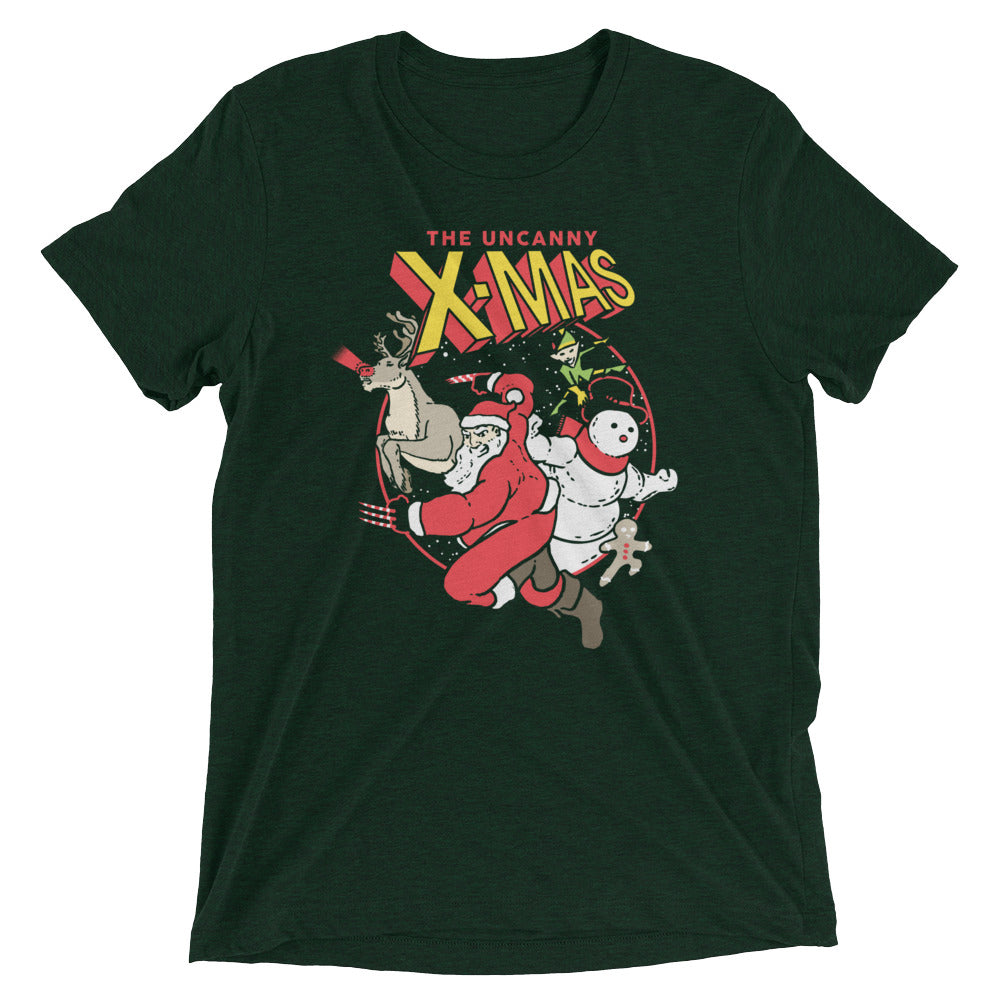 The Uncanny X-Mas Men's Tri-Blend Tee